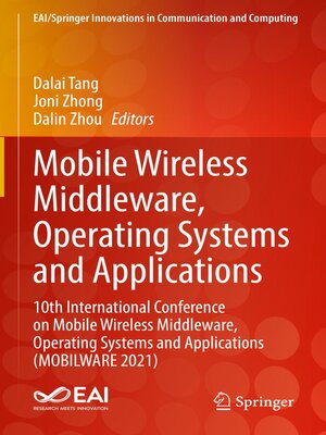 cover image of Mobile Wireless Middleware, Operating Systems and Applications